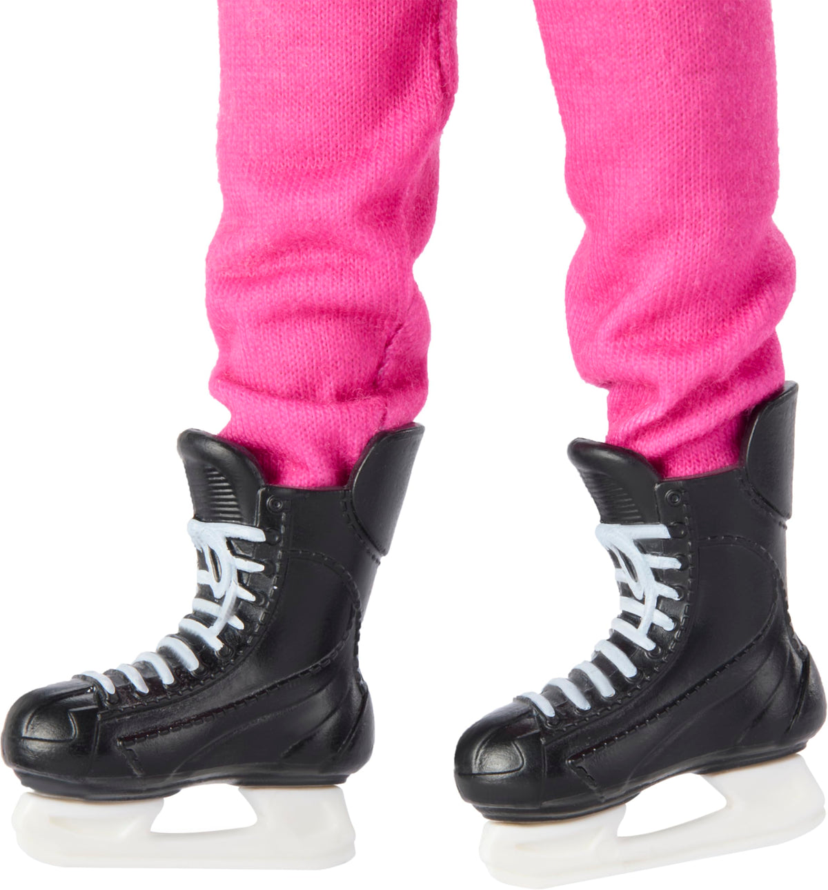 Barbie PWHL 2025 skates close-up for realistic pretend games.