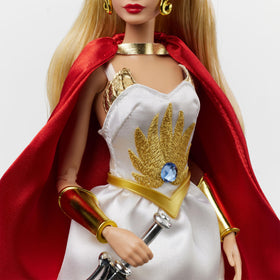 Barbie She-Ra golden boots emphasize heroic style and attention to detail.