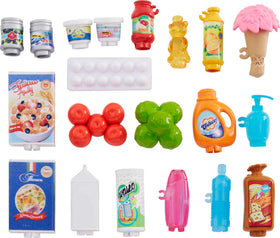 Barbie shopping bag on hook supports tidy, easy cleanup.