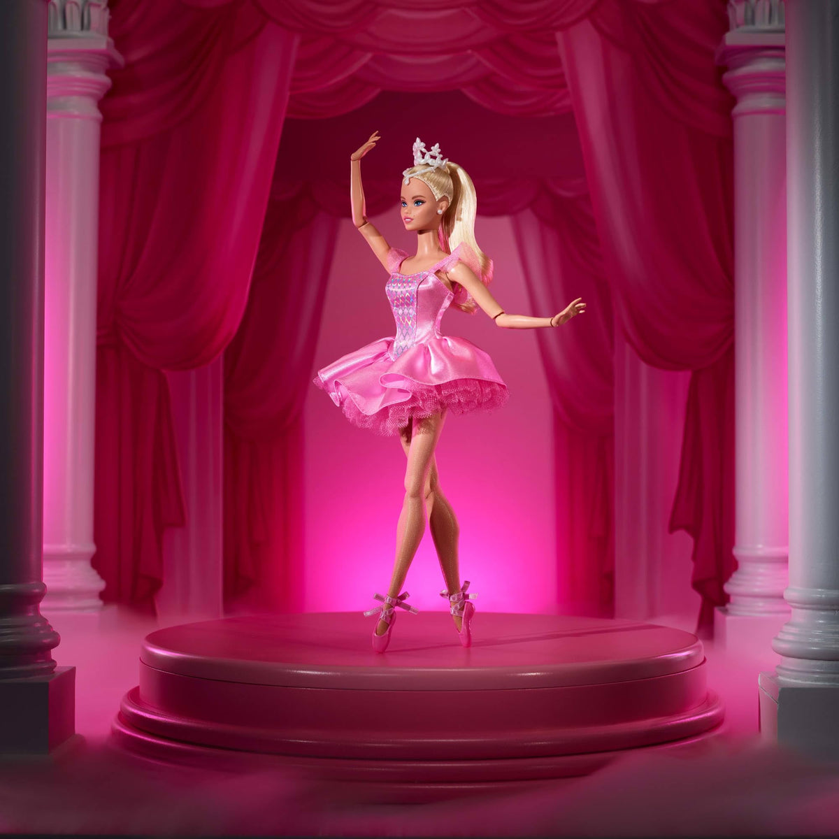 Barbie Signature Ballet Wishes doll in giftable packaging for easy gifting.