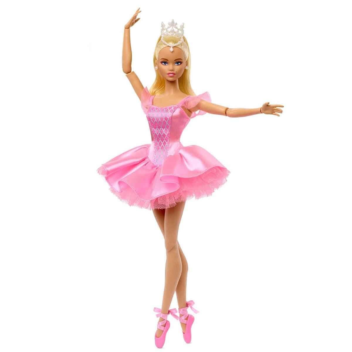 Barbie Signature Ballet Wishes doll tiara accessories showcased for recital-ready styling.