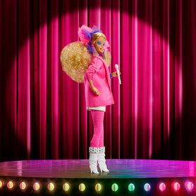 Barbie Signature Rockers includes doll stand for secure, elegant display.