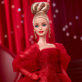 Barbie Signature Doll wearing sheer gloves with elegant styling