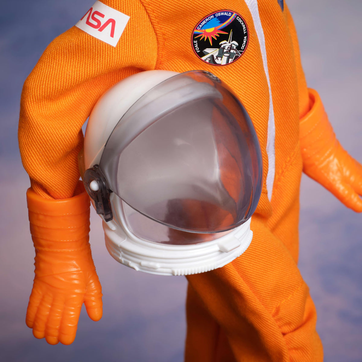 Barbie Ellen Ochoa helmet accessory enables space mission role-play