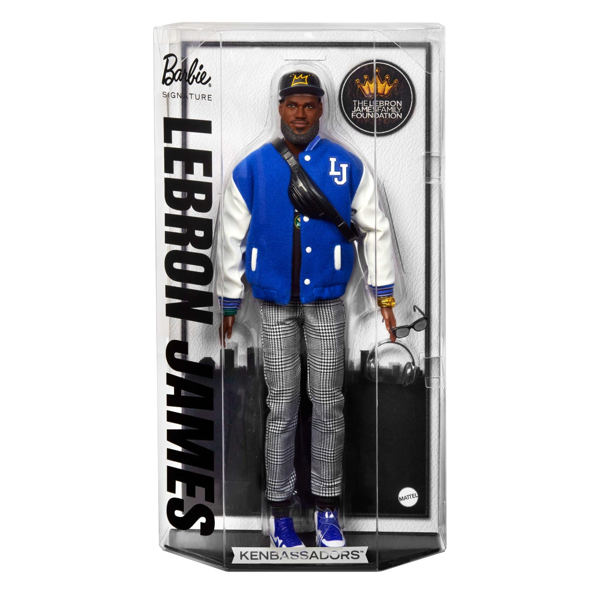 Barbie Signature Kenbassadors doll, display-ready package for gifting and collection.