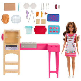Barbie Teresa Recipe for Friendship serving pieces for mealtime storytelling.