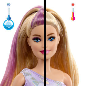 Barbie two-tier cake with decorating tools invites pretend parties.