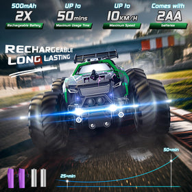 Barlisam all-terrain RC car handles rough surfaces with stable handling