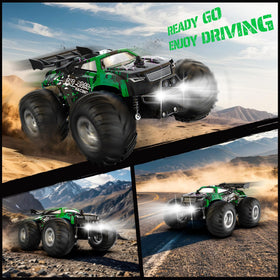 Barlisam dual-motor RC car highlighting powerful propulsion and control