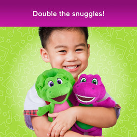 Barney World story book included, colorfully illustrated for shared storytelling.