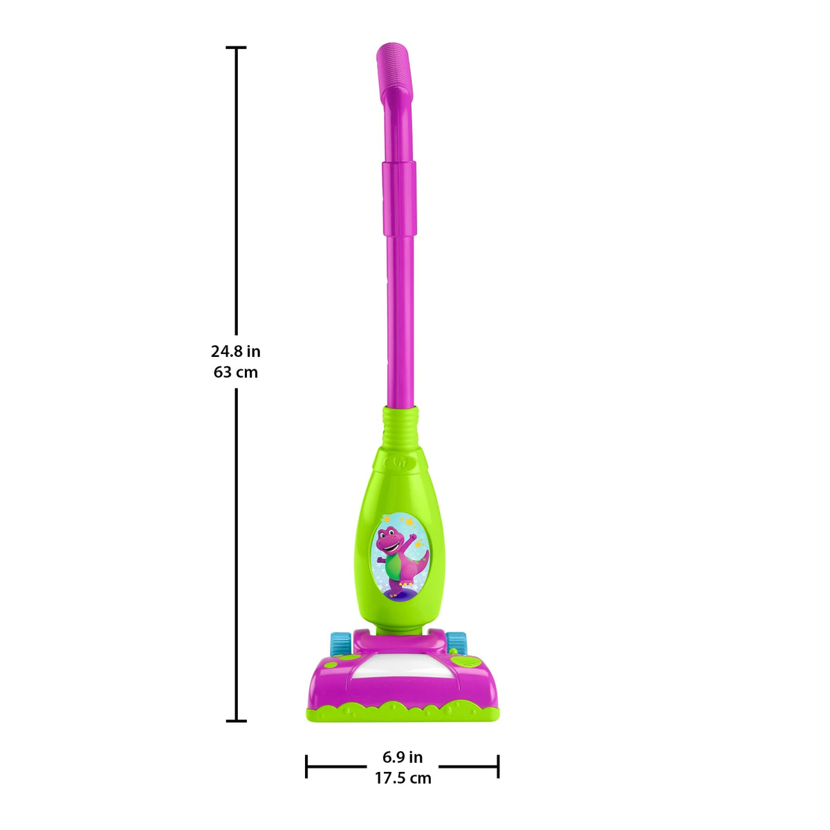 Barneys World toddler clean up vacuum battery compartment ready for instant play