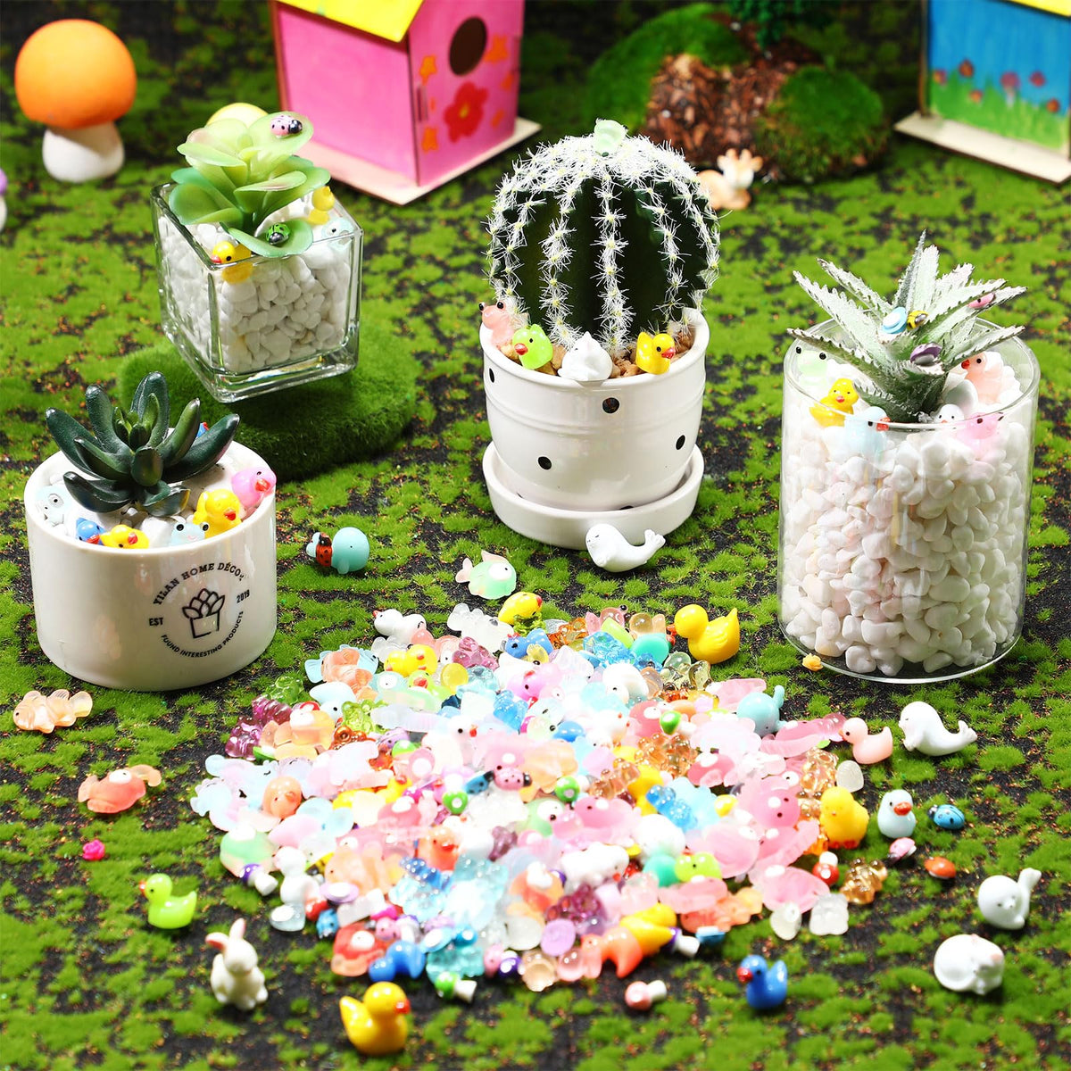 Barydat bulk 800-piece set for crafts and storytelling