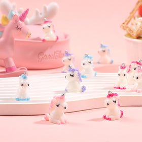Barydat fairy garden accessories enhance moss landscapes with whimsical characters.