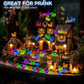 Barydat tiny glow duck for gifts and crafts
