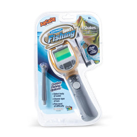 Basic Fun The Bridge Direct electronic fishing game cast-and-reel action in a bright arcade setting