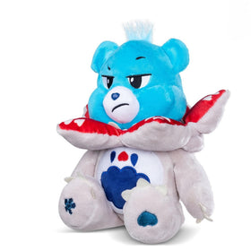 Basic Fun Care Bears Demogorgon plush premium packaging suitable for gifting.