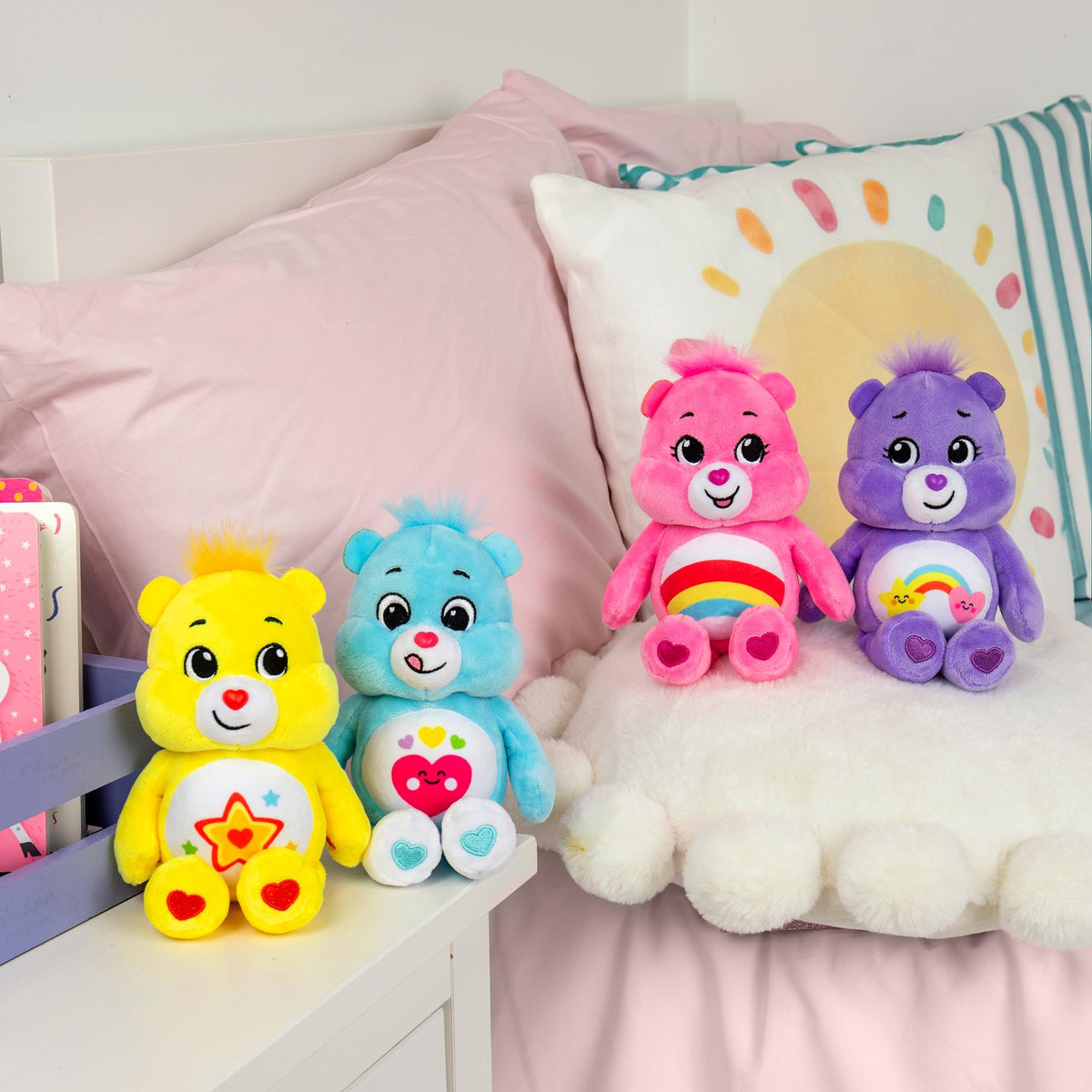 Basic Fun Care Bears Treasure Chest appeals to collectors and fans of iconic Care Bears.