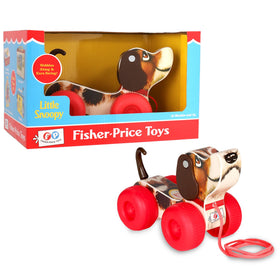 Basic Fun Fisher-Price Little Snoopy Toy yip-yip sound enhances playtime.