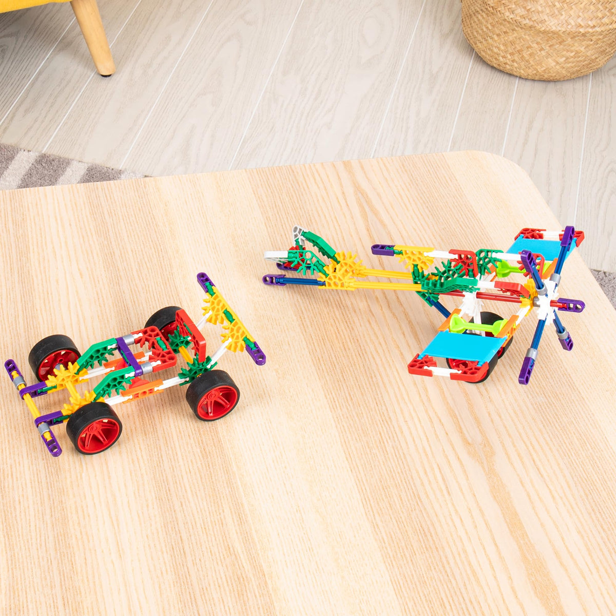 Basic Fun K'NEX Custom Cruisers featuring 30 vehicle designs and build ideas
