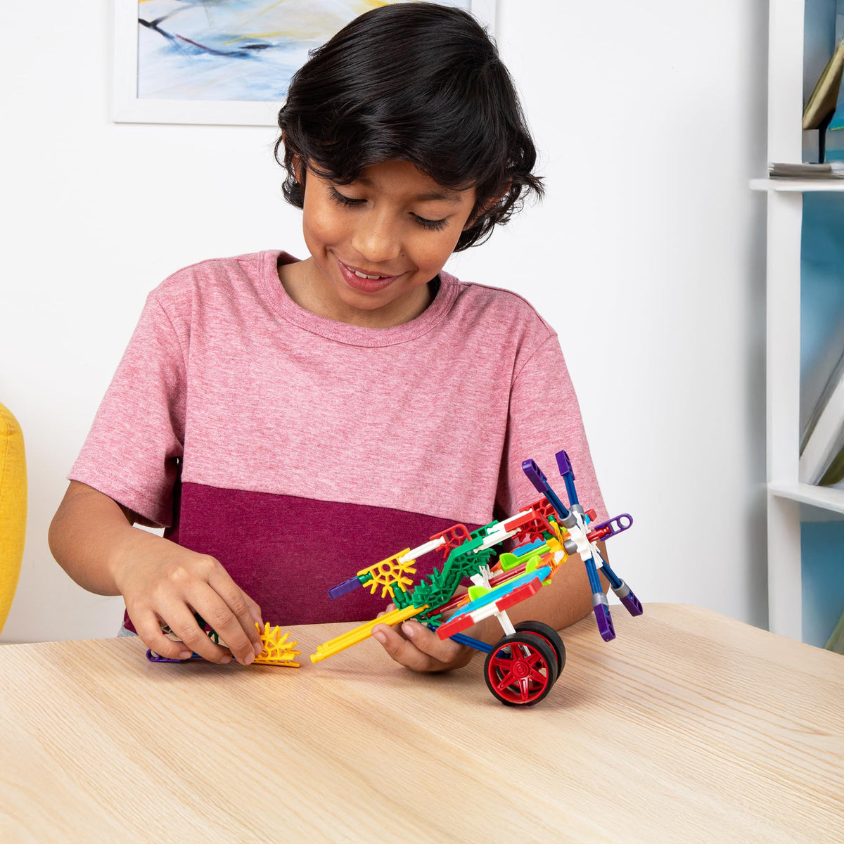Basic Fun K'NEX Custom Cruisers step-by-step instructions for beginner builds