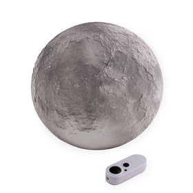 Basic Fun Uncle Milton Moon in Room full setup glows warmly for lunar play.