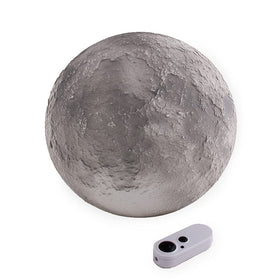 Basic Fun Uncle Milton Moon remote control enables cycling through lunar phases.