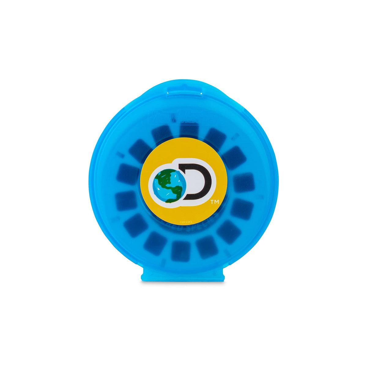 Basic Fun deluxe storage case keeps reels organized for easy travel.