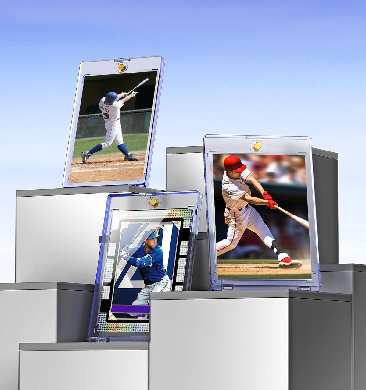 Basthalan waterproof and dustproof case keeps cards safe during storage.