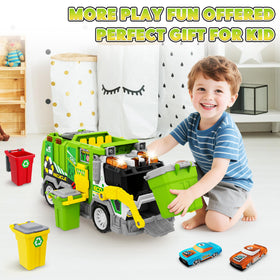 BASUN gift-ready trash truck set for birthdays and holidays.