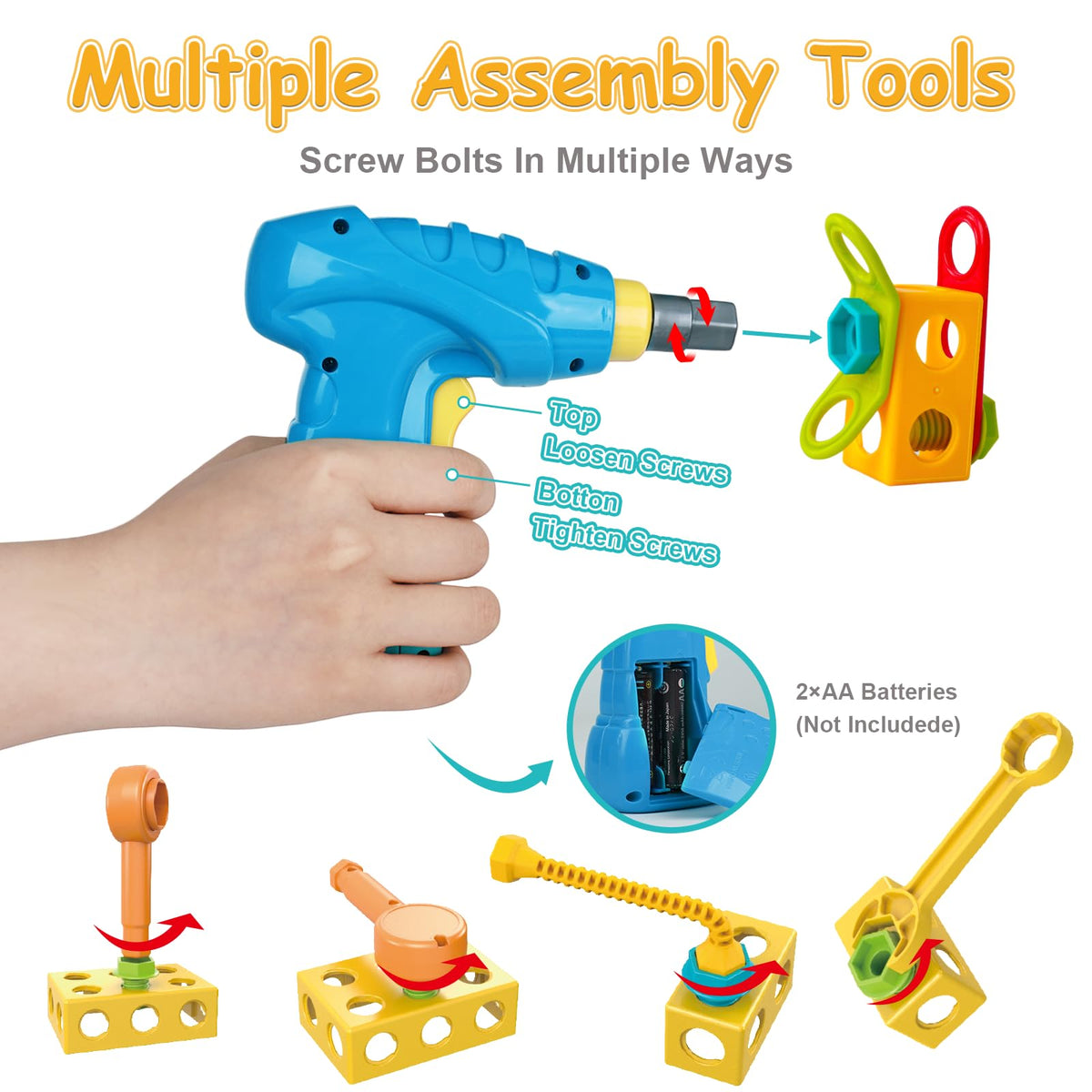 Basytodio storage box keeps parts organized for quick setup and clean play.