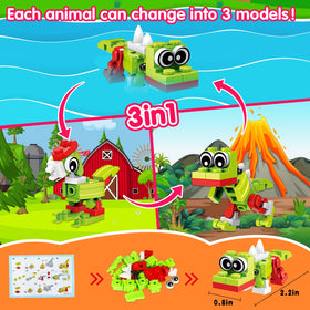 Basytodio animal blocks showcase colorful designs ideal for classroom prizes.