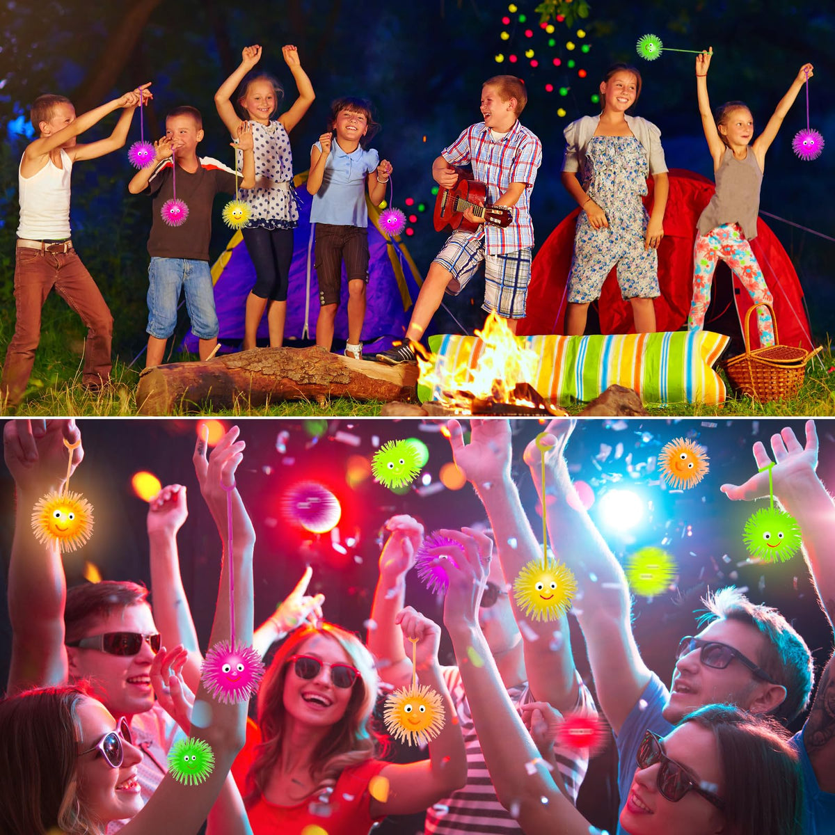 Basytodio durable LED ball with durable battery for long lasting play