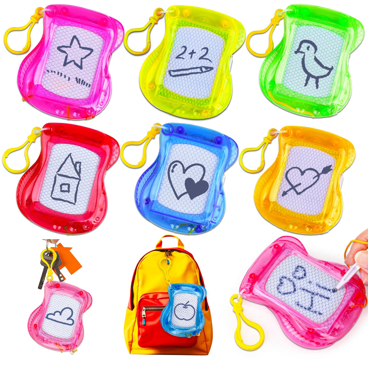 Basytodio mini magnetic drawing board with color variety for fun activities