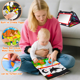 Basytodio newborn tummy time gift set designed for 0-6 months
