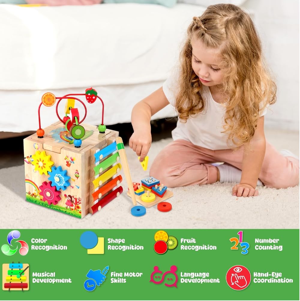 Batlofty xylophone detail with colorful keys for sensory play.