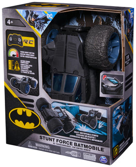 Batman Stunt Force Batmobile accessible battery bay for easy battery changes.
