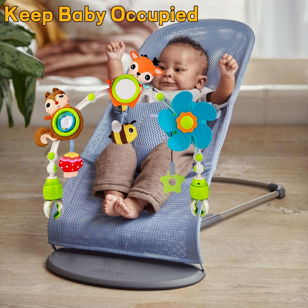 BATOHO baby-in-stroller-arch-setup quick, versatile for travel.