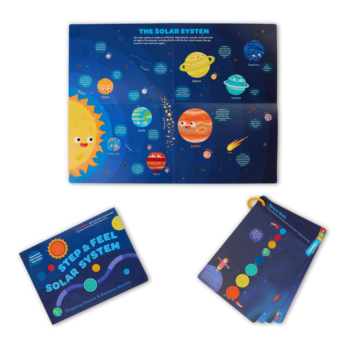 Battat Education double-sided activity-cards offer planet challenges and STEM prompts.