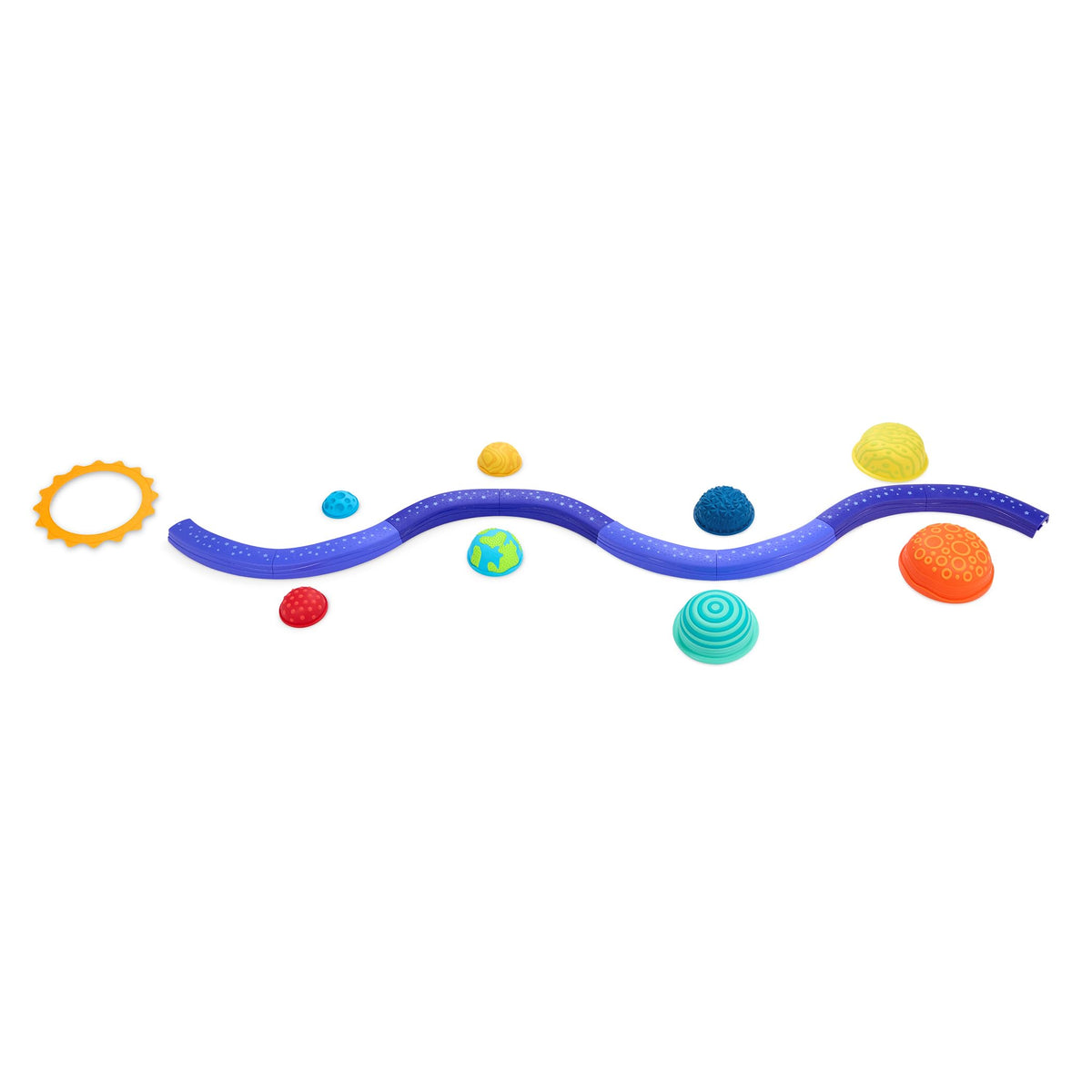 Battat Education solar-system-poster play-guide unfolds into a colorful reference poster.