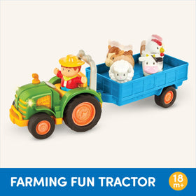 Battat toy promotes fine motor skills through pushing and arranging pieces