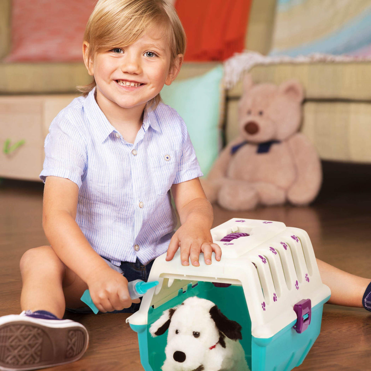 Battat plush Dalmatian puppy captures kids' attention during caring role-play