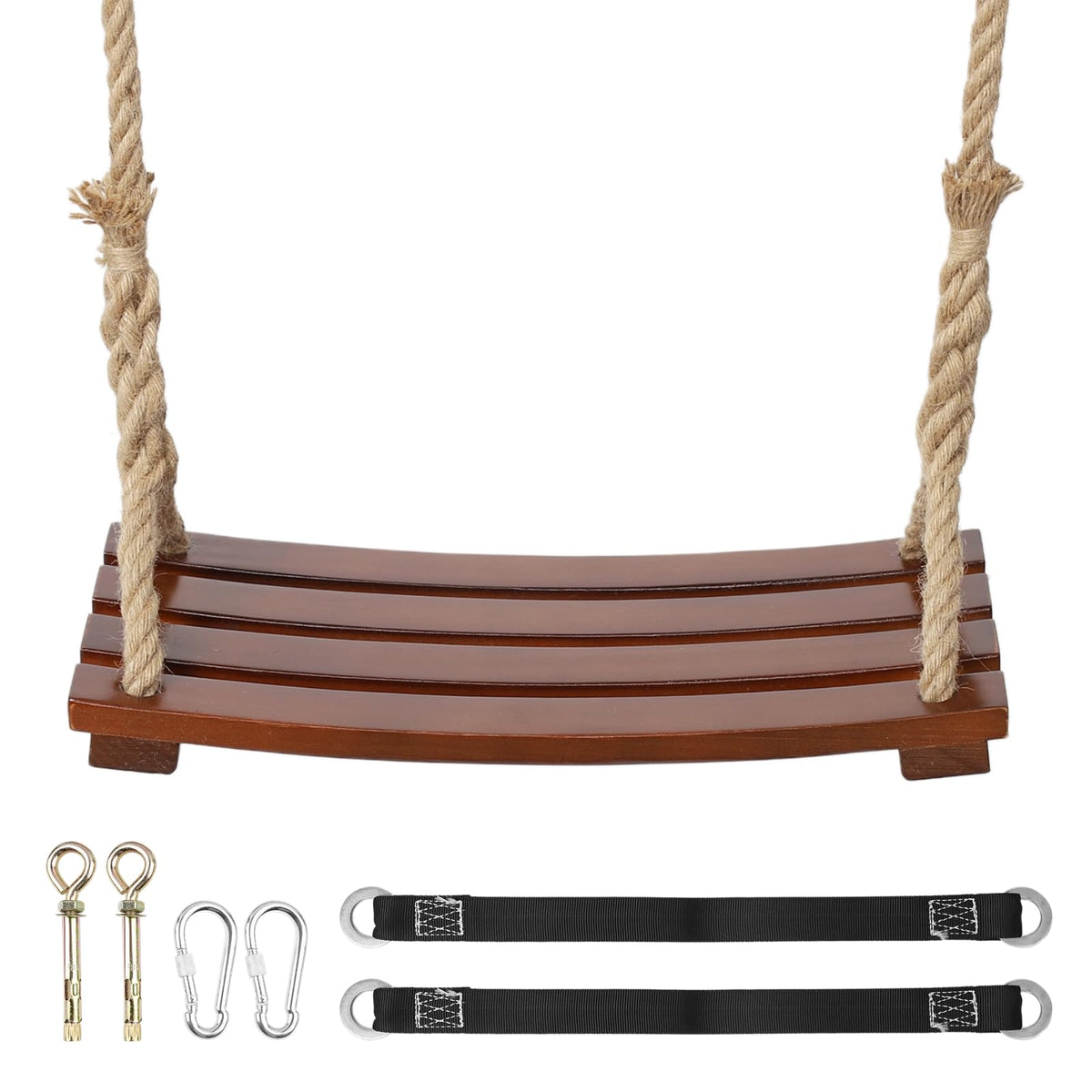 BATTIPAW swing kit includes everything for quick assembly