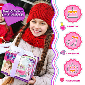 BATTOP Nail Dryer wind-design protects little hands during drying.
