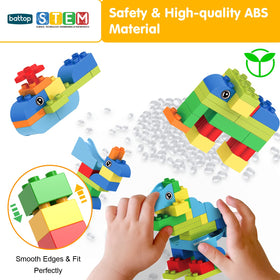 BATTOP Marble Run safe, burr-free materials for kids