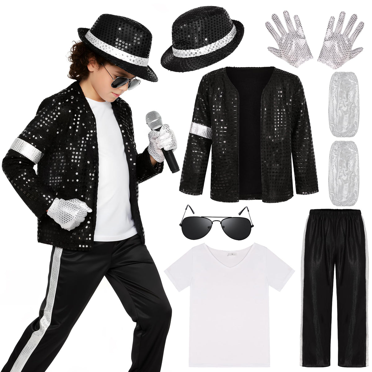 BAURGHOP Dance Star jacket with sequins shines on stage for bold kid performers