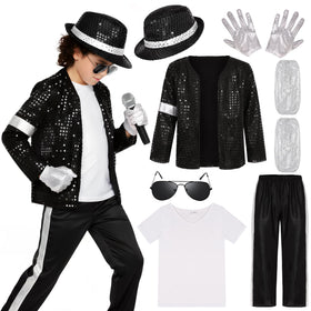 BAURGHOP Dance Star jacket with sequins shines on stage for bold kid performers