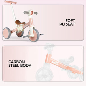 Bautia-maximum-load-66lbs supports growing riders through toddler and preschool stages.