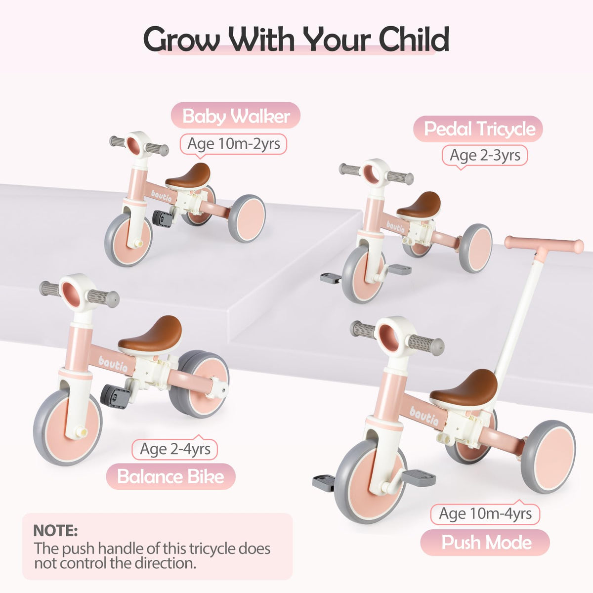 Bautia-safety-100-degree-steering-limit ensures safer steering for curious kids.