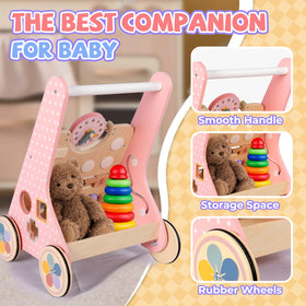 Bautia walker adjustable speed helps parents set a safe pace