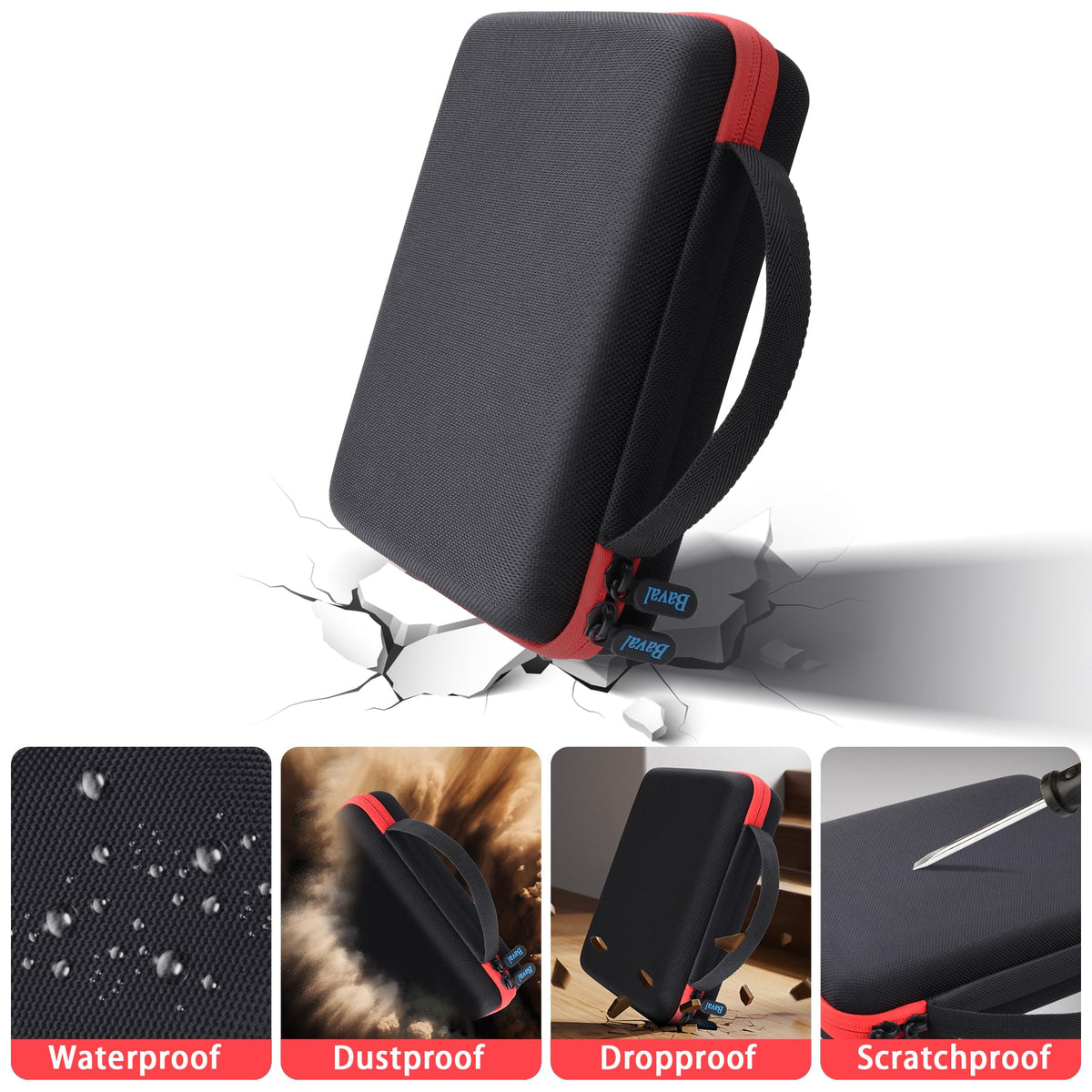 Baval DND Dice Case detailed stitching and durable build for longevity